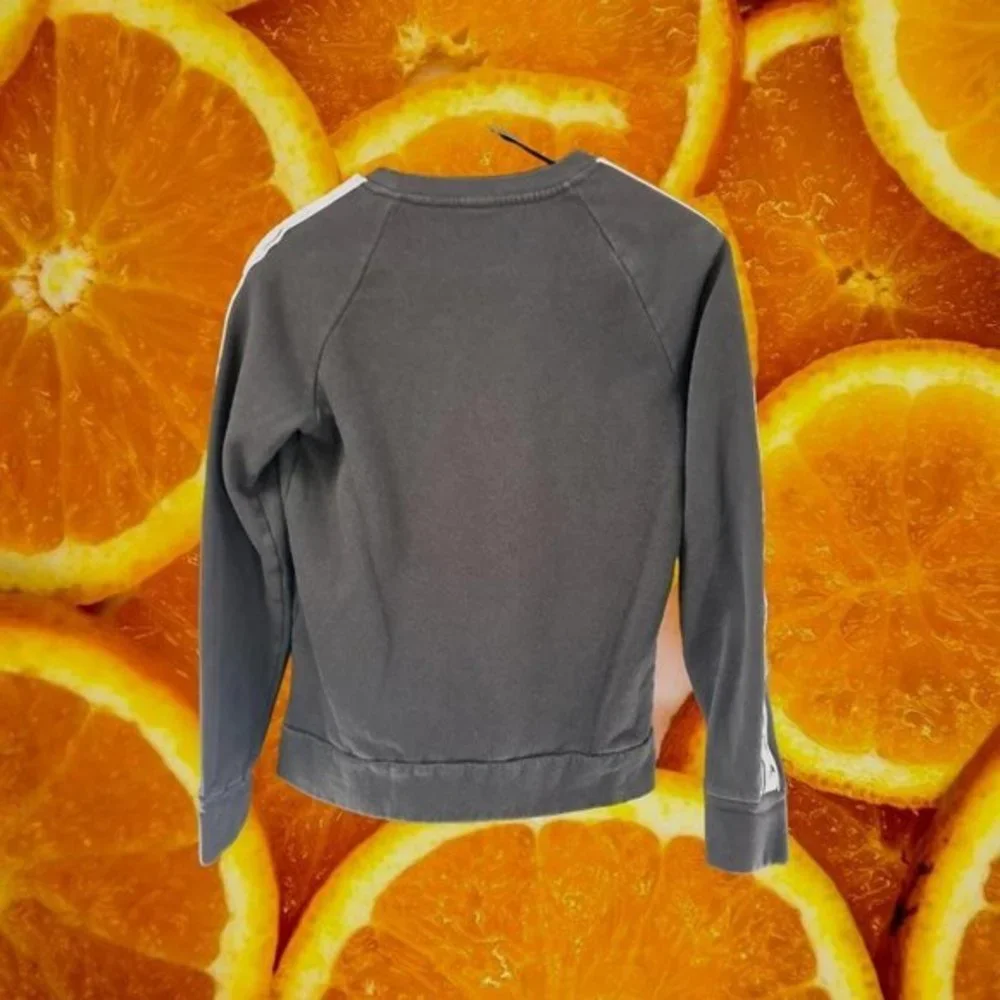 Black‎ Adidas Sweatshirt With Adidas Down the Sleeves Size S